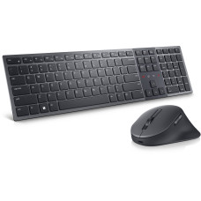 DELL KM900 keyboard Mouse included RF Wireless + Bluetooth QWERTY US English Graphite