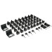 Tripp Lite 5.8kW Single-Phase Metered PDU, 208/240V Outlets (8 C19 and 40 C13), L6-30P, 10 ft. Cord, 0U Vertical, TAA, 70 in.