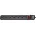 Tripp Lite Power It! Black 6 AC outlet(s) 120 V 1.83 m