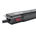 Tripp Lite TLP606SSTELB surge protector Black 6 AC outlet(s) 120 V 1.829 m