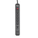 Tripp Lite TLP606USBB surge protector Black 6 AC outlet(s) 120 V 1.9 m