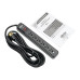 Tripp Lite TLP615B surge protector Black 6 AC outlet(s) 120 V 4.5 m