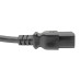 Tripp Lite P036-006-15A Power Extension Cord, C19 to C20 - Heavy-Duty, 15A, 250V, 14 AWG, 6 ft. (1.83 m), Black