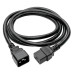 Tripp Lite P036-006-15A Power Extension Cord, C19 to C20 - Heavy-Duty, 15A, 250V, 14 AWG, 6 ft. (1.83 m), Black