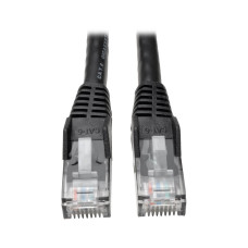 Tripp Lite N201-005-BK50BP Cat6 Gigabit Snagless Molded (UTP) Ethernet Cable (RJ45 M/M), PoE, Black, 5 ft. (1.52 m), 50-Piece Bulk Pack