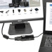 Tripp Lite P137-06N-HDV-4K Keyspan Mini DisplayPort to VGA/DVI/HDMI All-in-One Video Converter Adapter, 4K 30Hz HDMI, DP1.2, Black, 6-in. (15.24 cm)