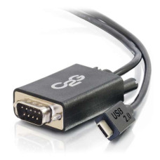 C2G USB - RS232, m-m interface cards/adapter