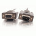 C2G 25ft DB9 M/F Extension Cable - Black serial cable 7.62 m