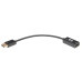 Tripp Lite P136-06N-UHD-V2 DisplayPort to HDMI 4K Active Adapter Video Converter, DP Ver 1.2, HDCP, 4K 30Hz (M/F), 6-in. (15.24 cm)