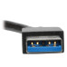 Tripp Lite U344-001-DP-4K USB 3.0 SuperSpeed to 4K DisplayPort Dual-Monitor External Video Graphics Card Adapter, 512 MB SDRAM