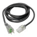 Tripp Lite P006-010-HG13CL power cable Black 3 m NEMA 5-15P C13 coupler