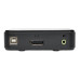 Tripp Lite B004-DP2UA2-K 2-Port DisplayPort KVM Switch 4K 60 Hz with Audio, Cables and USB Peripheral Sharing