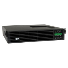 Tripp Lite SmartOnline 120V 1.5kVA 1.35kW Double-Conversion UPS, 2U Rack/Tower, Extended Run, Preinstalled Network Management Card, LCD, USB, DB9