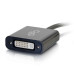 C2G 54318 video cable adapter Mini DisplayPort DVI-D Black