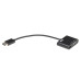 Tripp Lite P136-06N-HV-V2 DisplayPort to VGA/HDMI All-in-One Converter Adapter, DP ver 1.2, 4K 30 Hz HDMI