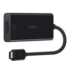 Belkin F2CU038BTBLK USB graphics adapter Black