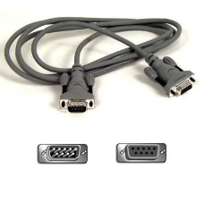 Belkin Pro Series DB9 Serial Extension Cable with Thumbscrews - 1.8m serial cable