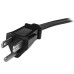 StarTech.com 10ft (3m) Computer Power Cord, NEMA 5-15P to 2x IEC 320 C13, 10A 125V, 18AWG, Black Replacement AC Power Cord, Printer Power Cord, PC Power Supply Cable, Monitor Power Cable - UL Listed