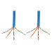 Tripp Lite N024-01K-BL Cat5e 350 MHz Solid Core Plenum-Rated (UTP) PVC Bulk Ethernet Cable - Blue, 1000 ft. (304.8 m)