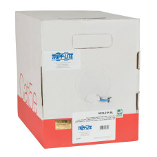 Tripp Lite N024-01K-BL Cat5e 350 MHz Solid Core Plenum-Rated (UTP) PVC Bulk Ethernet Cable - Blue, 1000 ft. (304.8 m)