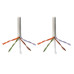 Tripp Lite N024-01K-WH Cat5e 350 MHz Solid Core Plenum-Rated (UTP) PVC Bulk Ethernet Cable - White, 1000 ft. (304.8 m)