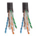 Tripp Lite N222-01K-BK Cat6 Gigabit Solid Core UTP PVC Bulk Ethernet Cable, Black, 1000 ft. (304.8 m), TAA