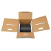 Tripp Lite N222-01K-BK Cat6 Gigabit Solid Core UTP PVC Bulk Ethernet Cable, Black, 1000 ft. (304.8 m), TAA