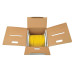 Tripp Lite N222-01K-YW Cat6 Gigabit Solid Core UTP PVC Bulk Ethernet Cable, Yellow, 1000 ft. (304.8 m), TAA