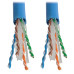 Tripp Lite N224-01K-BL Cat6 Gigabit Solid Core Plenum-Rated UTP CMP PVC Bulk Ethernet Cable, Blue, 1000 ft. (304.8 m)