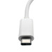Tripp Lite U444-06N-H4U-C USB-C to HDMI 4K Adapter with USB-A Port and PD Charging, HDCP, White