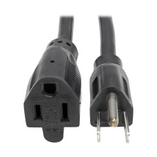 Tripp Lite P024-025 power cable Black 7.62 m NEMA 5-15P NEMA 5-15R