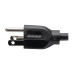 Tripp Lite P024-025-13A power cable Black 7.62 m NEMA 5-15P NEMA 5-15R