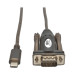 Tripp Lite U209-005-C USB-C to RS232 (DB9) Serial Adapter Cable (M/M), 5 ft. (1.52 m)