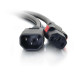C2G 10358 power cable Black 0.609 m C14 coupler C13 coupler