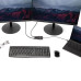 StarTech.com USB-C to Dual DisplayPort 1.2 Adapter, USB Type-C Multi-Monitor MST Hub, Dual 4K 30Hz/1080p 60Hz DP Laptop Display Extender / Splitter, Extra-Long Built-In Cable - Windows Only
