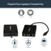 StarTech.com USB-C to Dual Gigabit Ethernet Adapter with USB (Type-A) Port