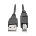Tripp Lite U022-010-COIL USB 2.0 A to B Coiled Cable (M/M), 10 ft. (3.05 m)