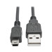Tripp Lite U030-006-COIL USB 2.0 A to Mini-B Coiled Cable (M/M), 6 ft. (1.83 m)