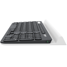 Logitech K780 keyboard RF Wireless + Bluetooth QWERTY English Black, White