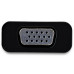 StarTech.com USB C to VGA Adapter with Power Delivery - 1080p USB Type-C to VGA Monitor Video Converter w/ Charging - 60W PD Pass-Through - Thunderbolt 3 Compatible - Black