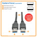 Tripp Lite U320-006-BK USB cable 1.8 m USB 3.2 Gen 1 (3.1 Gen 1) USB A Black