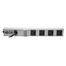 Tripp Lite PS120410 surge protector Black, Grey 4 AC outlet(s) 120 V 3.05 m