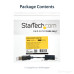 StarTech.com DisplayPort to HDMI Adapter - 4K 60Hz Active DP 1.4 to HDMI 2.0 Video Converter - DP to HDMI Monitor/TV/Display Cable Adapter Dongle - Latching DP Connector