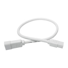 Tripp Lite P005-002-AWH Heavy-Duty PDU Power Cord, C13 to C14 - 15A, 250V, 14 AWG, 2 ft. (0.61 m), White