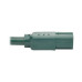 Tripp Lite P018-006-AGN Power Cord C14 to C15 - Heavy-Duty, 15A, 250V, 14 AWG, 6 ft. (1.83 m), Green