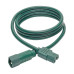 Tripp Lite P018-006-AGN Power Cord C14 to C15 - Heavy-Duty, 15A, 250V, 14 AWG, 6 ft. (1.83 m), Green