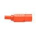 Tripp Lite P018-006-AOR Power Cord C14 to C15 - Heavy-Duty, 15A, 250V, 14 AWG, 6 ft. (1.83 m), Orange
