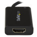 StarTech.com USB C to HDMI 2.0 Adapter with Power Delivery - 4K 60Hz USB Type-C to HDMI Display Video Converter - 60W PD Pass-Through Charging Port - Thunderbolt 3 Compatible - Black
