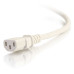 C2G 17521 power cable White 3 m C14 coupler C13 coupler