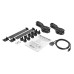 Tripp Lite PDUMH15HVAT 2.4kW Single-Phase Local Metered Automatic Transfer Switch PDU, Two 200-240V C14 Inlets, 10 C13 Outputs, 1U, TAA